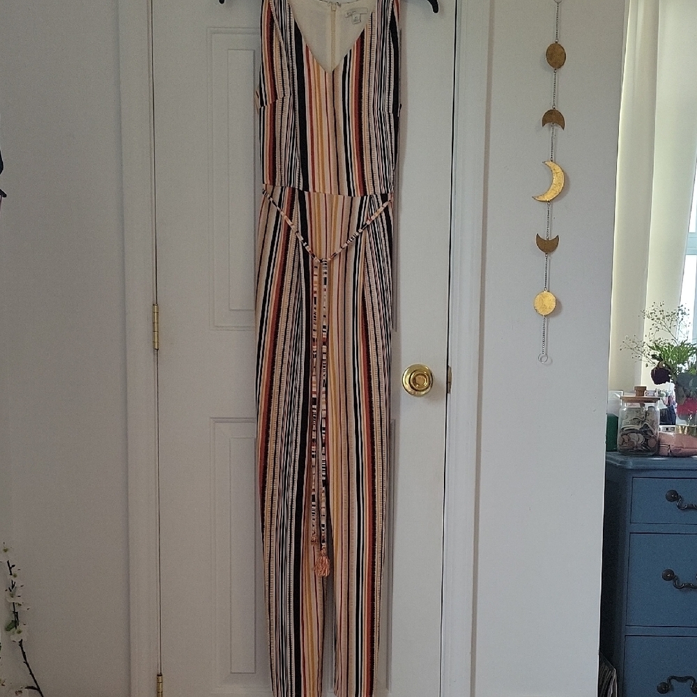 Striped Multicolor Jumpsuit